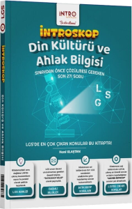 İntro Yayınları 8. Sınıf LGS Din Kültürü ve Ahlak Bilgisi İntroskop Soru Bankası