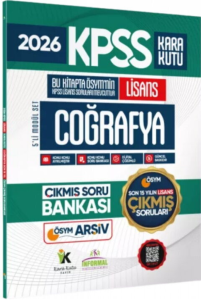 İnformal Yayınları 2026 KPSS Coğrafya FULL Lisans Kara Kutu Son 15 Yıl ÖSYM Çıkmış Soru Bankası