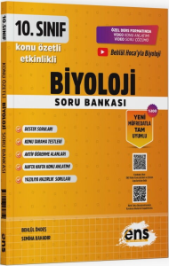 ENS Yayıncılık 10. Sınıf Biyoloji Etkinlikli Soru Bankası