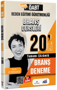 Dizgi Kitap Yayınları 2026 MEB AGS ÖABT Beden Eğitimi Branş Dersleri Tamamı PDF Çözümlü 20'li Branş Deneme