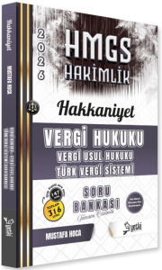 Yetki Yayınları 2026 HMGS Hakkaniyet Vergi Usul Hukuku Türk Vergi Sistemi Soru Bankası