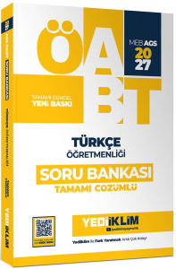 Yediiklim Yayınları 2027 MEB AGS ÖABT Türkçe Öğretmenliği Tamamı Çözümlü Soru Bankası