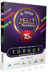 Paraf Yayınları 6. Sınıf Türkçe 15 li Konu Sıralı Denemeleri