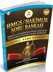 Savaş Yayınları 2026 HUKAL HMGS-HAKİMLİK Genel Kamu Hukuku Soru Bankası