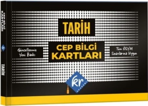KR Akademi KPSS Tüm Sınavlar İçin Tarih Cep Bilgi Kartları