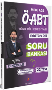 Dizgi Kitap Yayınları 2026 MEB AGS ÖABT Türk Dili ve Edebiyatı Öğretmenliği Eski Türk Dili Tamamı Çözümlü Soru Bankası