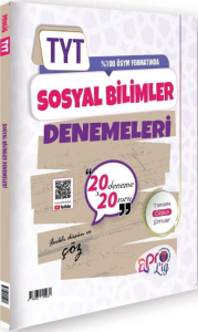 Profesyoneller Karması TYT Sosyal Bilimler 20 x 20 Deneme