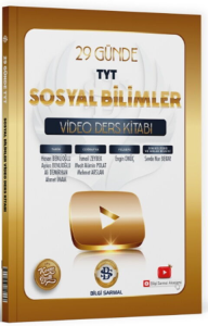 Bilgi Sarmal Yayınları TYT Sosyal Bilimler 29 Günde Video Ders Kitabı