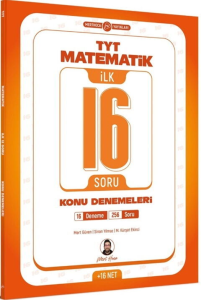 Mert Hoca TYT Matematik İlk 16 Soru Konu Denemeleri