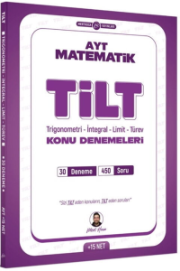 Mert Hoca Yayınları AYT TİLT Denemeleri Trigonometri İntegral Limit Türev 30'lu Deneme