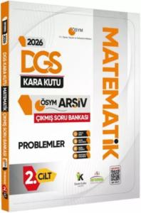 İnformal Yayınları 2026 DGS MATEMATİK Kara Kutu 2.Cilt PROBLEMLER ÖSYM Çıkmış Soru Bankası Konu Özetli Dijital Çözümlü