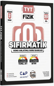 Çap Yayınları TYT Fizik Sıfırmatik Konu Anlatımlı Soru Bankası