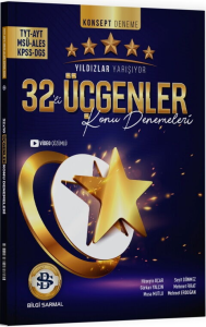 Yıldızlar Yarışıyor TYT AYT Üçgenler 32'li Konu Denemeleri