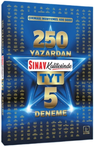 Sınav Yayınları TYT 250 Yazardan Sınav Kalitesinde 5 Deneme