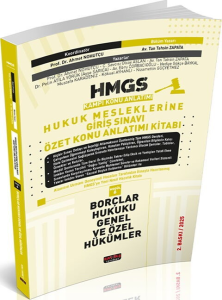 Savaş Yayınları 2025 HMGS Özet Konu Anlatımı Borçlar Hukuku