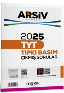 Marka Yayınları 2025 TYT Arşiv Serisi Çıkmış Sorular