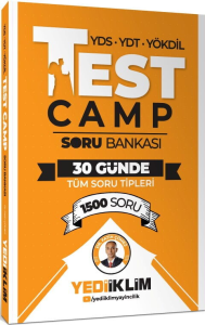 Yediiklim Yayınları YDS YDT YÖKDİL Test Camp Soru Bankası