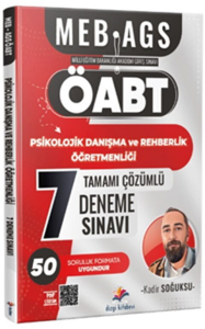Dizgi Kitap Yayınları 2026 MEB AGS ÖABT Psikolojik Danışma ve Rehberlik Öğretmenliği Tamamı PDF Çözümlü 7 Deneme Sınavı