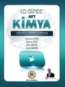 Bilgi Sarmal Yayınları AYT Kimya 40 Günde Video Ders Kitabı