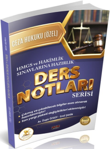 Savaş Yayınları 2026 HUKAL HMGS-HAKİMLİK Ceza Hukuku Özel Hükümler Ders Notları