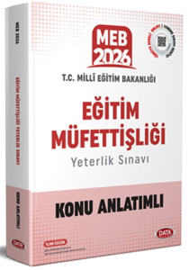 Data Yayınları 2026 MEB Eğitim Müfettişliği Yeterlilik Sınavı Konu Anlatımlı