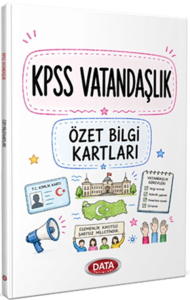 Data Yayınları 2026 KPSS Vatandaşlık Özet Bilgi Kartları