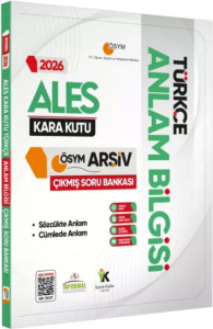 İnformal Yayınları 2026 ALES Türkçenin Kara Kutusu ANLAM BİLGİSİ (Sözcük-Cümle) Çıkmış Soru Bankası Konu Özetli Dijital Çözümlü
