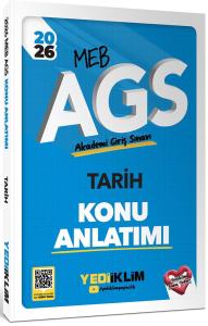 Yediiklim Yayınları 2026 MEB AGS Tarih Konu Anlatımı