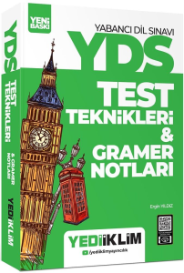 Yediiklim Yayınları YDS YÖKDİL Test Teknikleri ve Gramer Notları