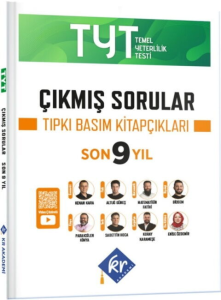 KR Akademi TYT Çıkmış Sorular Son 9 Yıl Tıpkı Basım Kitapçıkları