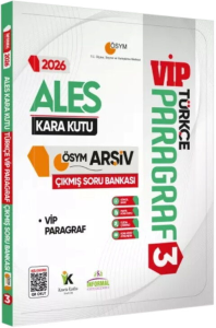 İnformal Yayınları 2026 ALES Türkçenin Kara Kutusu PARAGRAF 3 VİP ÖSYM Çıkmış Soru Havuzu Bankası Dijital Çözümlü
