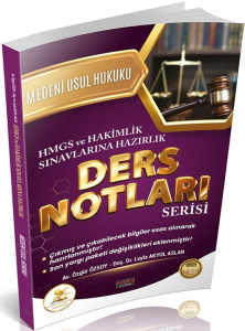 Savaş Yayınları 2026 HUKAL HMGS-HAKİMLİK Medeni Usul Hukuku Ders Notları