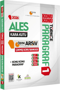 İnformal Yayınları 2026 ALES Türkçenin Kara Kutusu PARAGRAF 1 KONU KONU ÖSYM Çıkmış Soru Bankası Dijital Çözümlü