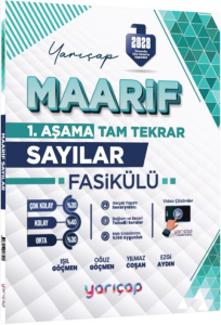 YarıÇap Yayınları 2028 TYT Sayılar Maarif Fasikülü 1. Aşama