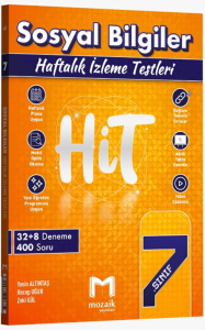 Mozaik Yayınları 7. Sınıf Sosyal Bilgiler Hit 40'lı Deneme