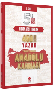 Benim Favorim Yayınları 8. Sınıf LGS Anadolu Karması Türkiye Geneli 5'li Deneme