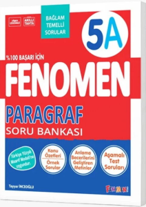 Fenomen Okul Yayınları 5. Sınıf Paragraf Fenomen A Soru Bankası