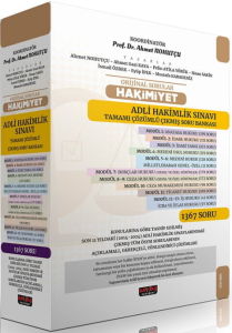 Savaş Yayınları 2025 Orijinal Sorular HAKİMİYET Adli Hakimlik Sınavı Çıkmış Soru Bankası Seti