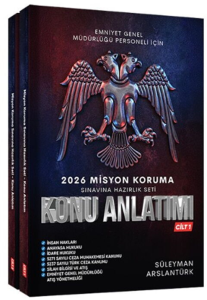 Süleyman Arslantürk 2026 Misyon Koruma Sınavı Hazırlık Konu Anlatım Seti 2 Cilt