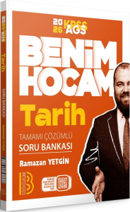 Benim Hocam Yayınları 2026 KPSS AGS Tarih Tamamı Çözümlü Soru Bankası