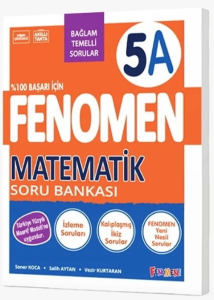 Fenomen Okul Yayınları 5. Sınıf Matematik A Fenomen Soru Bankası