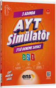 ENS Yayıncılık AYT Simülatör Eşit Ağırlık Sözel 3 lü Deneme Sayacı