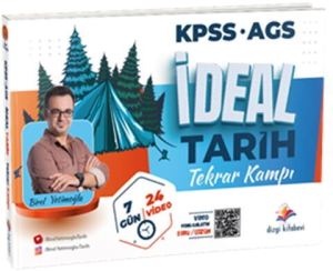 Dizgi Kitap Yayınları 2026 KPSS MEB AGS İdeal Tarih Video Konu Anlatımlı Tekrar Kampı