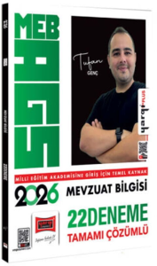 Yargı Yayınları 2026 MEB-AGS Mevzuat Bilgisi Tamamı Çözümlü 22 Deneme