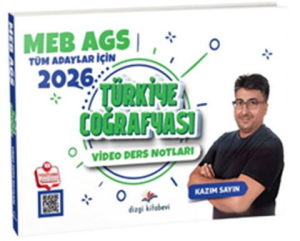 Dizgi Kitap Yayınları 2026 MEB AGS Türkiye Coğrafyası Video Ders Notları