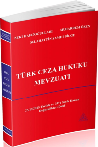 Türk Ceza Hukuku Mevzuatı