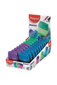 Maped Öğrenci Kalemtıraşı Shaker Eliptik Çiftli Mavi Renk