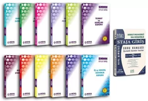 Deha Yayınları SMMM Staja Giriş Konu Anlatımlı Set - Soru Bankası 13'ü Set