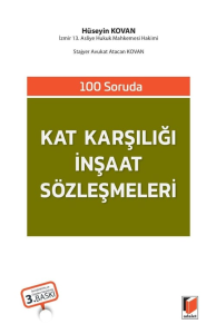 100 Soruda Kat Karşılığı İnşaat Sözleşmeleri