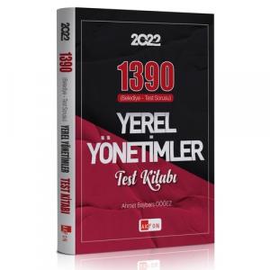 Akfon Yayınları 2022 1390 Soru Yerel Yönetimler Test Kitabı
